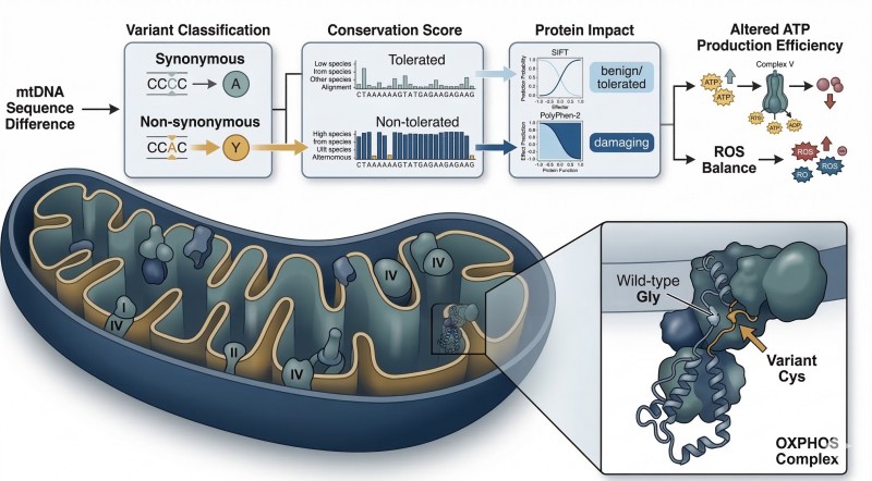 From mtDNA Sequence Differences to Functional Divergence Hypotheses